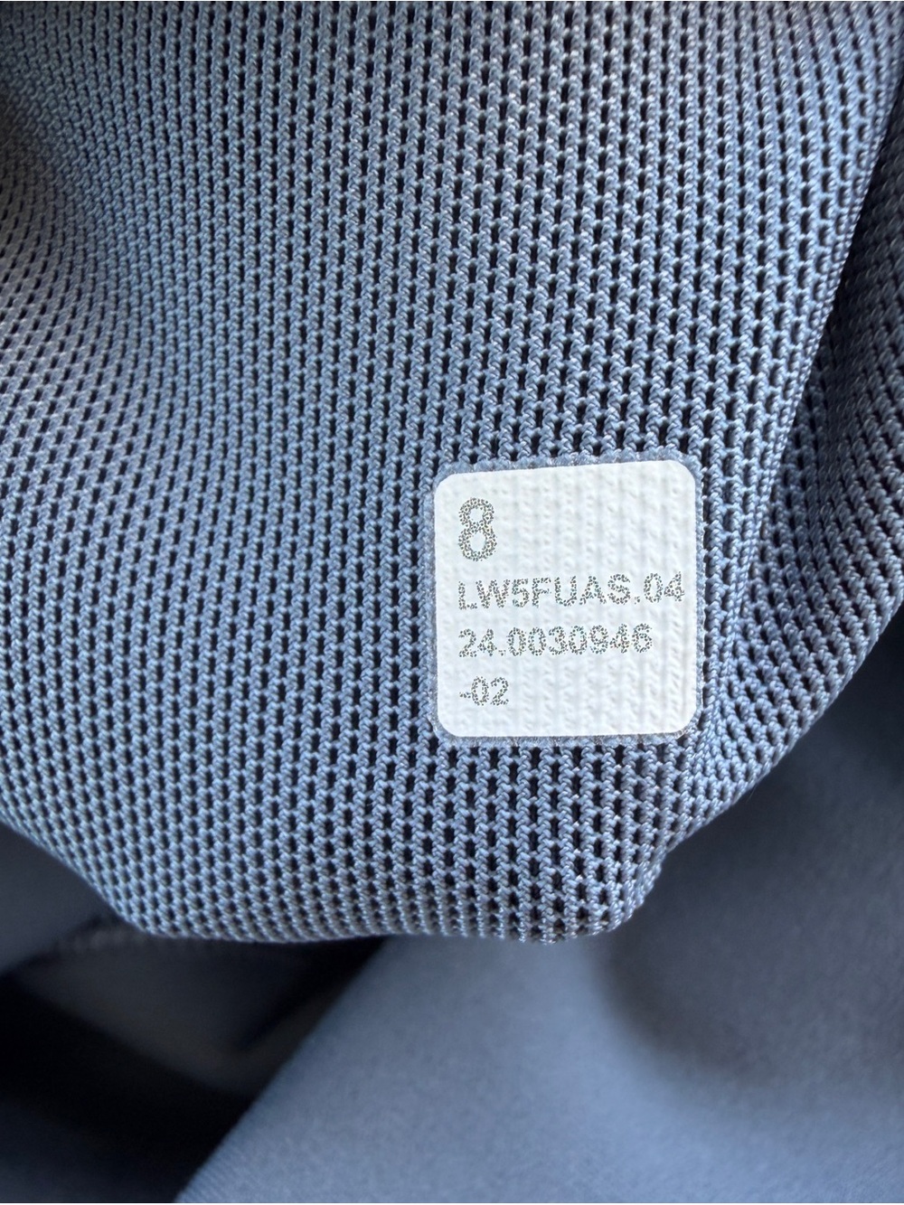 NWT Lululemon wunder under smooth cover HR Leggings in Iron Blue & free tote - Picture 11 of 13